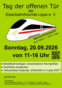 Der Flyer für den Tag der offenen Tür am 20.09.2026
